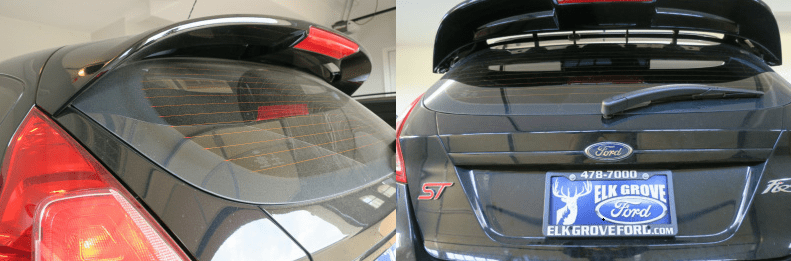 Clean and dirty window